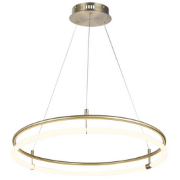 4629-6P, подвесная люстра, D600xH200/1500, LEDx24W, 2740LM, 4000K, included