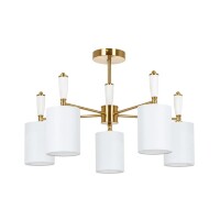 Люстра на штанге Arte Lamp WAVERLEY A4102PL-5PB