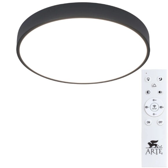 Люстра потолочная Arte Lamp A2661PL-1BK ARENA светодиодная LED 60W Люстра потолочная Arte Lamp A2661PL-1BK ARENA светодиодная LED 60W