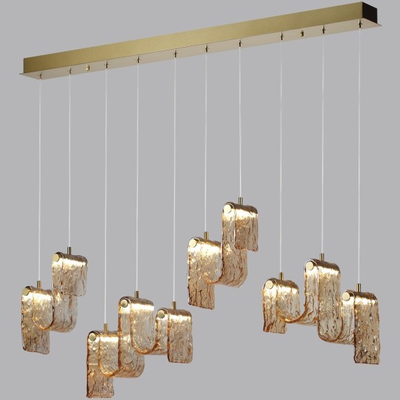 5105/52L Люстра линейная Odeon Light L-VISION LED Ra90 Lm3156 52W 4000K FLOW