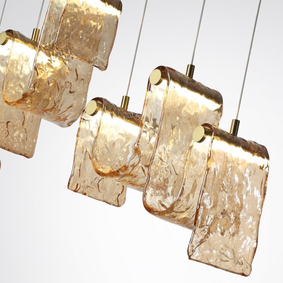 5105/52L Люстра линейная Odeon Light L-VISION LED Ra90 Lm3156 52W 4000K FLOW