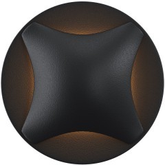 Уличный встраиваемый светильник для подсветки ступеней Outdoor O036-L3B3K Уличный встраиваемый светильник для подсветки ступеней Outdoor O036-L3B3K