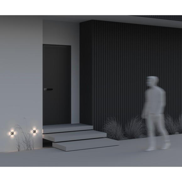 Уличный встраиваемый светильник для подсветки ступеней Outdoor O036-L3B3K