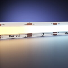 Maytoni 201125 Светодиодная MIX 2700-6500К лента 5 метров, ширина 10мм серия ULTRA COB 24V 14.4Вт/м 1400Лм/м IP20 CRI90 120° кратность резки 26мм, раб. температура -30...+60°С Maytoni 201125 Светодиодная MIX 2700-6500К лента 5 метров, ширина 10мм серия ULTRA COB 24V 14.4Вт/м 1400Лм/м IP20 CRI90 120° кратность резки 26мм, раб. температура -30...+60°С