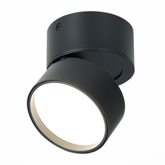 ST651.442.09 Светильник потолочный поворотный Черный LED 1*9W 4000K 720Lm Ra90 120° IP20 D85xH87 17 Накладные светильники