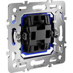 VLS0105M Механизм перекрестного переключателя 10 ампер (2200 Ватт) VOLTUM S70 VLS0105M Механизм перекрестного переключателя 10 ампер (2200 Ватт) VOLTUM S70