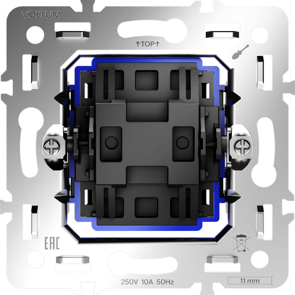 VLS0105M Механизм перекрестного переключателя 10 ампер (2200 Ватт) VOLTUM S70