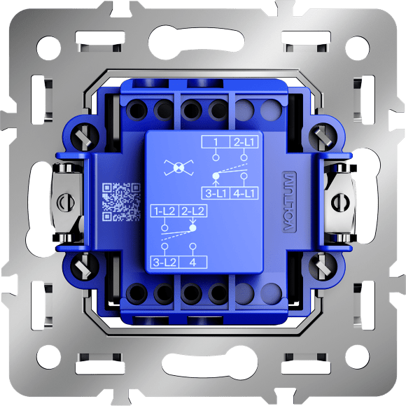VLS0105M Механизм перекрестного переключателя 10 ампер (2200 Ватт) VOLTUM S70
