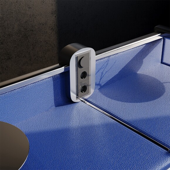 VLS070307 Диммер (светорегулятор) поворотно-нажимной 600 Ватт, графитового цвета VOLTUM S70 (графит)