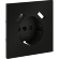 VLS000908 Накладка для розетки с заземлением и защитными шторками, с зарядкой от USB (ТИП A + ТИП A) черного матового цвета VOLTUM S70 (черный матовый)
