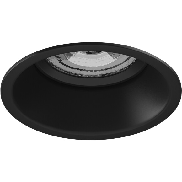 Lightstar 214607-SOLO Черный круглый встраиваемый светильник с углублением, диаметром 8.3 см, под лампу GU10, GU5.3 или LED модуль формата MR16, цоколи не идут в комплекте Lightstar 214607-SOLO Черный круглый встраиваемый светильник с углублением, диаметром 8.3 см, под лампу GU10, GU5.3 или LED модуль формата MR16, цоколи не идут в комплекте