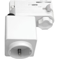 Адаптер для светильника с розеткой Shuko к треку 5030xx-R/5040xx-(F)/(R) Quattro Lightstar 594006-WSA