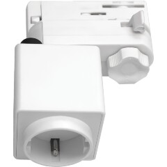 Адаптер для светильника с розеткой Shuko к треку 5030xx-R/5040xx-(F)/(R) Quattro Lightstar 594006-WSA