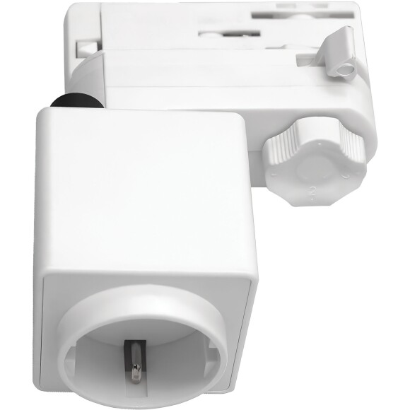 Адаптер для светильника с розеткой Shuko к треку 5030xx-R/5040xx-(F)/(R) Quattro Lightstar 594006-WSA Адаптер для светильника с розеткой Shuko к треку 5030xx-R/5040xx-(F)/(R) Quattro Lightstar 594006-WSA