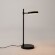 Настольная LED лампа Maytoni Fad MOD070TL-L8B3K 8Вт 3000K 420Лм 120° CRI80, матовый черный металл, металлический корпус, поворотный цилиндрический плафон, сенсорный диммер на корпусе