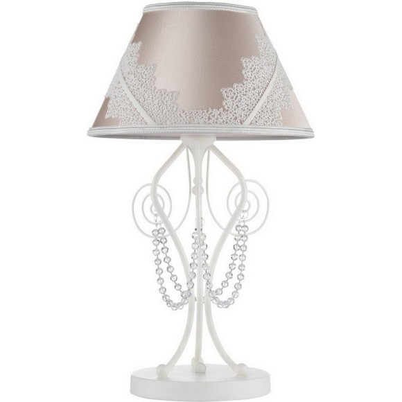 Декоративная настольная лампа Maytoni ARM042-11-W Lucy под лампу 1xE14 40W