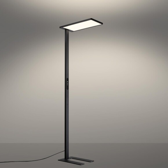 Novotech Studi 359974 Функциональный черный торшер профессионального назначения, с сенсорным диммером, LED 50W+50W 4000K 6500Лм 180° CRI98 UGR≤16 IP20 Novotech Studi 359974 Функциональный черный торшер профессионального назначения, с сенсорным диммером, LED 50W+50W 4000K 6500Лм 180° CRI98 UGR≤16 IP20