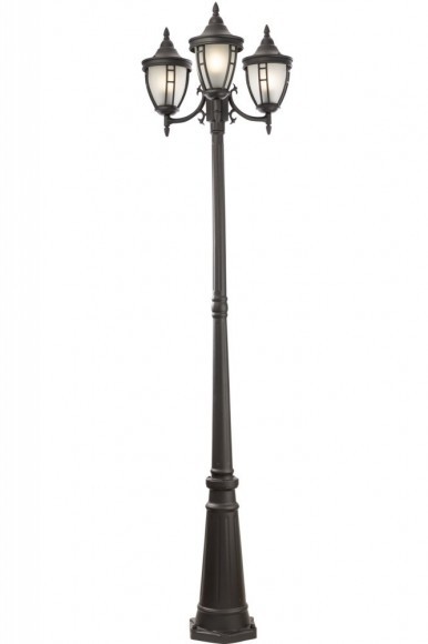 Уличный наземный светильник Maytoni O026FL-03B Rivoli IP44 под лампы 3xE27 60W