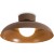 Freya Movement FR5602CL-L10BR Потолочный светодиодный светильник диаметром 30см, с металлическим коричневым плафоном, CCT переключение цветовой температуры на драйвере, LED 10Вт 2700;3000;4000К CRI80 120° IP20 220В