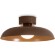 Freya Movement FR5602CL-L10BR Потолочный светодиодный светильник диаметром 30см, с металлическим коричневым плафоном, CCT переключение цветовой температуры на драйвере, LED 10Вт 2700;3000;4000К CRI80 120° IP20 220В
