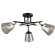 Потолочная люстра со стеклянными плафонами Arte Lamp GLASSY A5078PL-3BK лампы E27 3шт