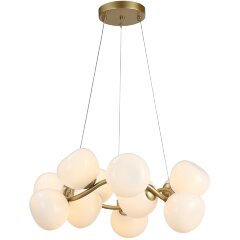 SL1519.303.12 Светильник подвесной ST-Luce Латунь/Белый G9 12*5W 4000K SWEVEN