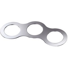 358245 SPOT NT19 225 хром Рамка декоративная к артикулам 357585-357587, 357589, 357909-357910, 37063 METIS 358245 SPOT NT19 225 хром Рамка декоративная к артикулам 357585-357587, 357589, 357909-357910, 37063 METIS