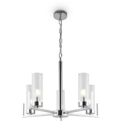Люстра подвесная Freya FR5214PL-05CH Adeline под лампы 5xE14 60W