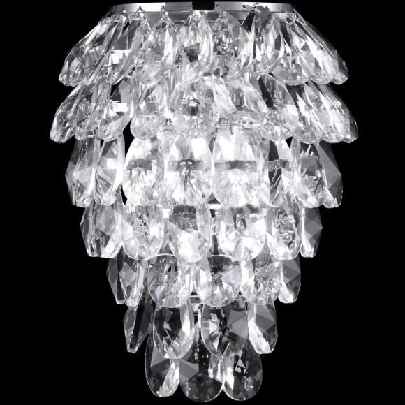 Бра Crystal Lux CHARME AP3 CHROME/TRANSPARENT