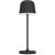 900457 Аккум. настол. лампа сенсорн. MANNERA, 2,2W(LED), ?110, H340, осн.?110, IP54, алюм.,сталь, черный/пластик, белый