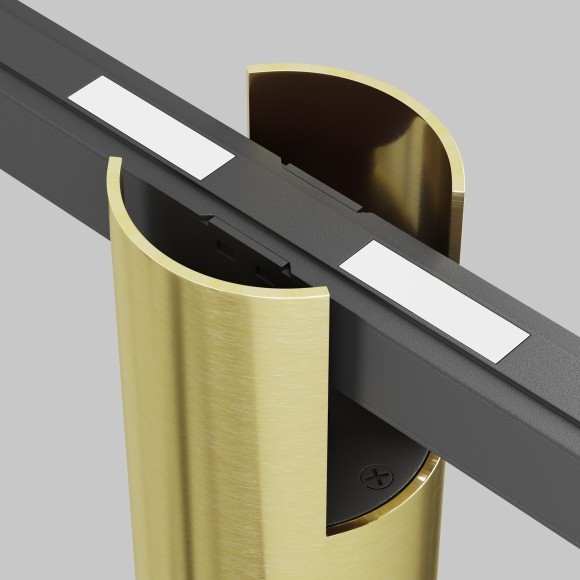 TR122-2-7W4K-BS Трековый магнитный светодиодный светильник Maytoni Exility CRI90+ 4000К 380Лм 50° 7Вт