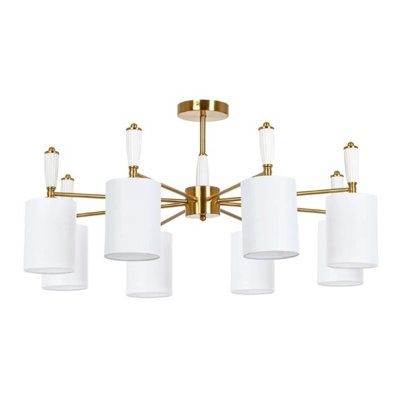 Люстра на штанге Arte Lamp WAVERLEY A4102PL-8PB