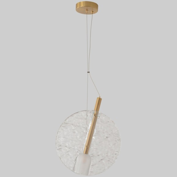 Светильник подвесной Crystal Lux FROZEN SP1 BRASS 3990/201