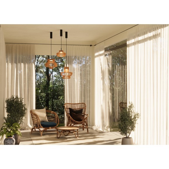 MOD465PL-L12BK1 Подвесной светодиодный светильник со ступенчатым (выключателем) изменением цвет. температуры Maytoni Namiki