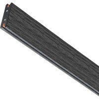 Шинопровод гибкий 48V 10м черный Due Hermes Lightstar 510107