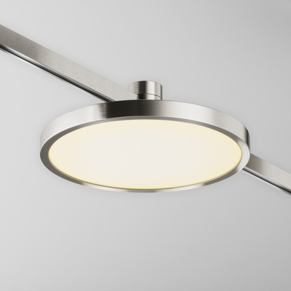 Трековый светильник Maytoni Plato Flarity Ra90 Lm590 3000K 10Вт 120° TR153-1-10W3K-PT