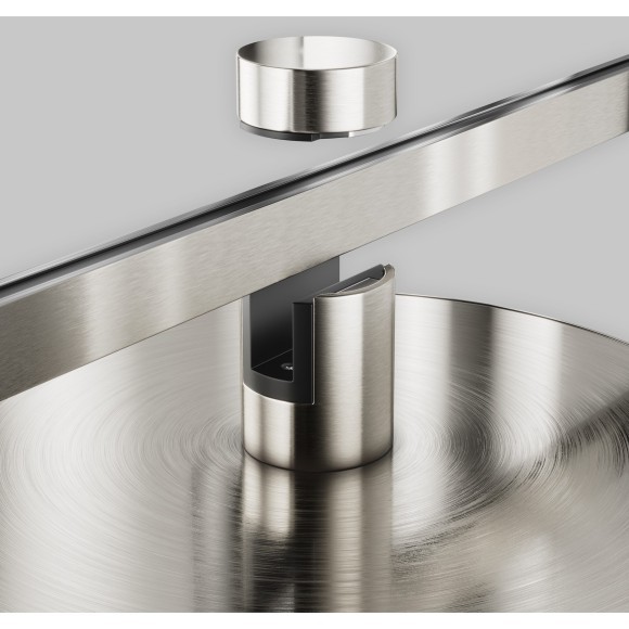 Трековый светильник Maytoni Plato Flarity Ra90 Lm590 3000K 10Вт 120° TR153-1-10W3K-PT