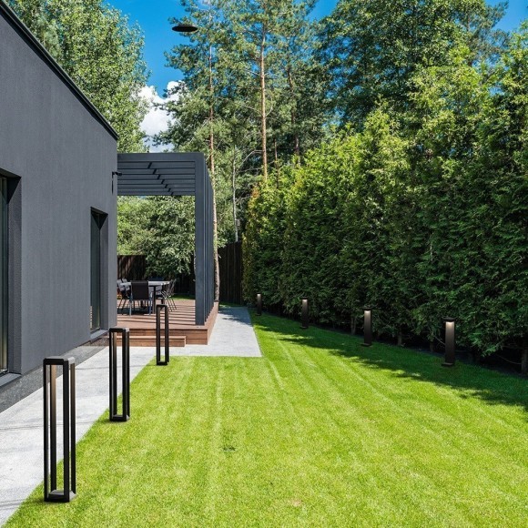 Уличный наземный светильник Maytoni O013FL-L9B Barclay Street IP54 светодиодный LED 9W