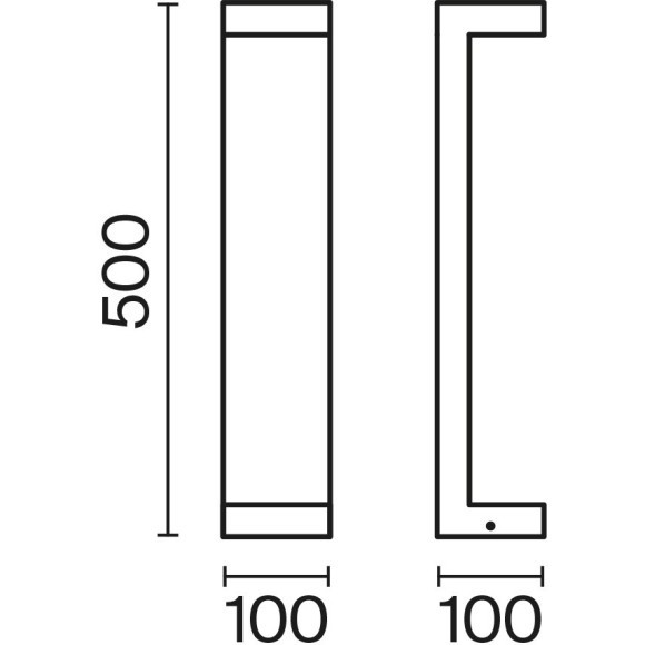 Уличный наземный светильник Maytoni O013FL-L9B Barclay Street IP54 светодиодный LED 9W