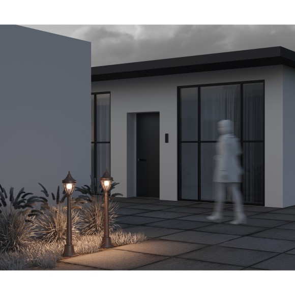 Уличный наземный светильник Maytoni O026FL-01B Rivoli IP44 под лампу 1xE27 60W