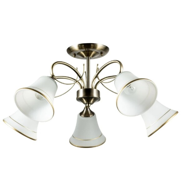 Люстра потолочная Arte Lamp A2709PL-5AB BLOSSOM под лампы 5xE27 60W