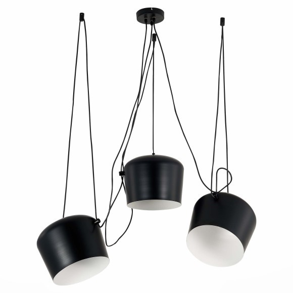 SLE120643-03 Светильник подвесной Черный/Черный E27 3*40W TRIESTE SLE120643-03 Светильник подвесной Черный/Черный E27 3*40W TRIESTE