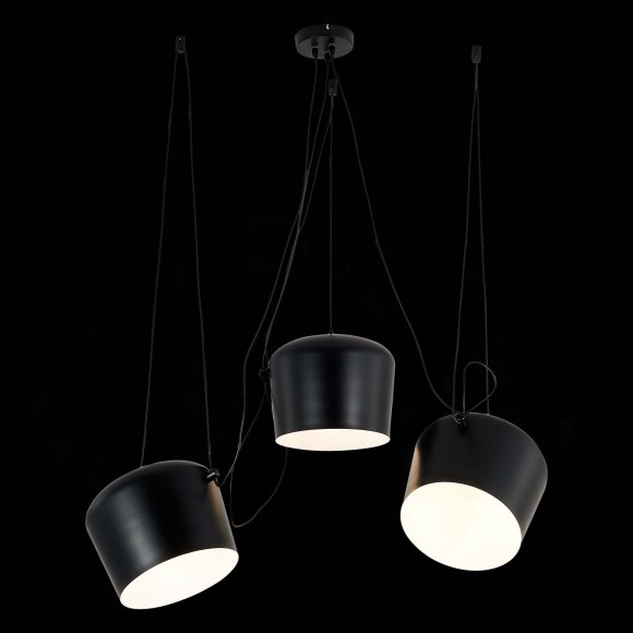 SLE120643-03 Светильник подвесной Черный/Черный E27 3*40W TRIESTE SLE120643-03 Светильник подвесной Черный/Черный E27 3*40W TRIESTE