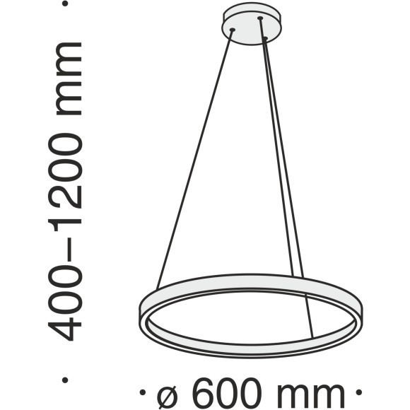 Подвесной светильник светодиодный Rim MOD058PL-L32W4K