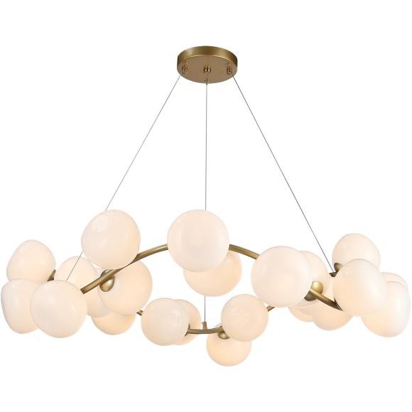 SL1519.303.24 Светильник подвесной ST-Luce Латунь/Белый G9 24*5W 4000K SWEVEN