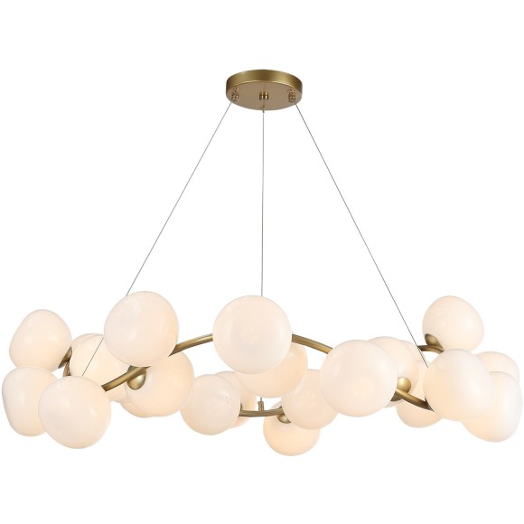 SL1519.303.24 Светильник подвесной ST-Luce Латунь/Белый G9 24*5W 4000K SWEVEN