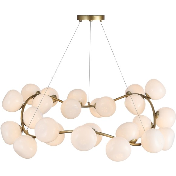 SL1519.303.24 Светильник подвесной ST-Luce Латунь/Белый G9 24*5W 4000K SWEVEN