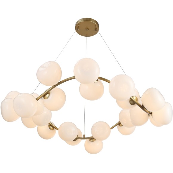 SL1519.303.24 Светильник подвесной ST-Luce Латунь/Белый G9 24*5W 4000K SWEVEN