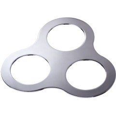 358246 SPOT NT19 225 хром Рамка декоративная к артикулам 357585-357587, 357589, 357909-357910, 37063 METIS 358246 SPOT NT19 225 хром Рамка декоративная к артикулам 357585-357587, 357589, 357909-357910, 37063 METIS