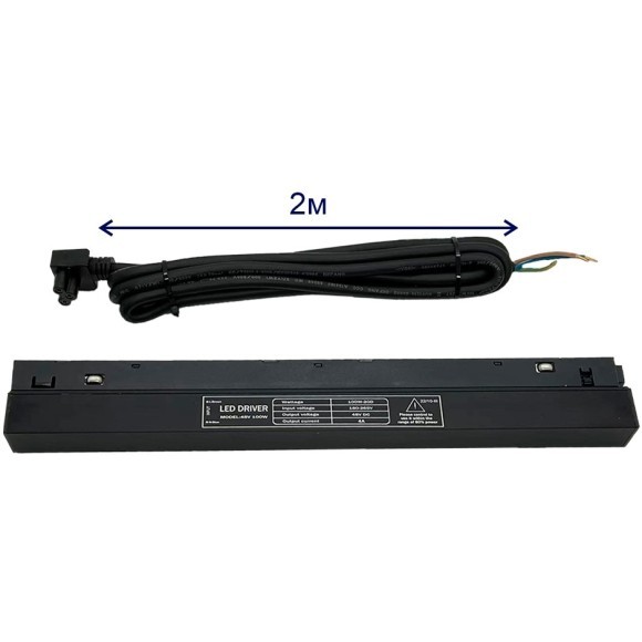 Драйвер встраиваемый в шинопровод 100Ватт Space 48V Crystallux CLT 0.203 08 BL